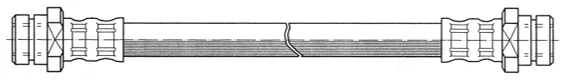 Flexible de frein CEF 510666