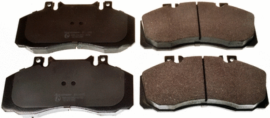 Kit de plaquettes de frein, frein à disque DENCKERMANN B111070