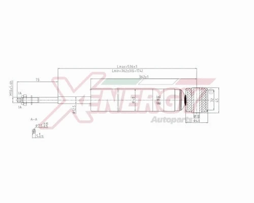Amortisseur AP XENERGY X309343