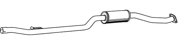 Silencieux avant VEGAZ GmbH MIS-228