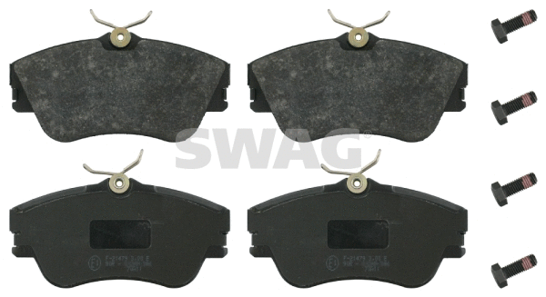 Kit de plaquettes de frein, frein à disque SWAG 30 91 6304