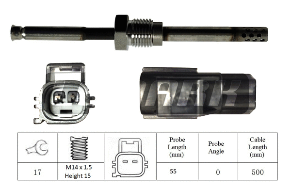 Capteur, température des gaz LEMARK LXT226