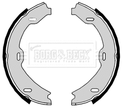 Jeu de mâchoires de frein, frein de stationnement BORG & BECK BBS6372