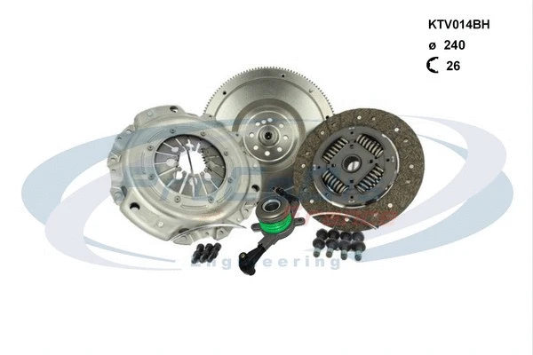 Kit d'embrayage PROCODIS FRANCE KTV014BH
