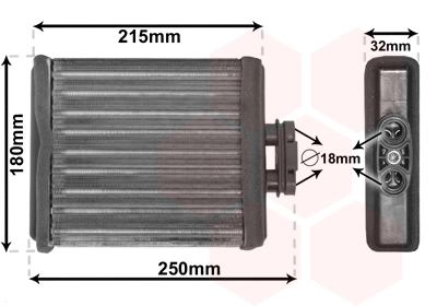 Système de chauffage VAN WEZEL 58006196