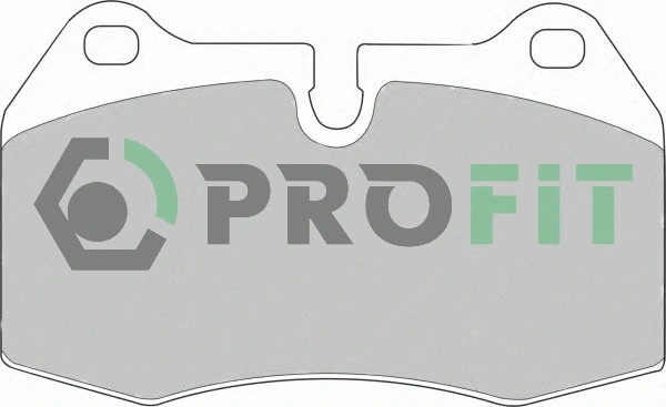 Kit de plaquettes de frein, frein à disque PROFIT 5000-0998