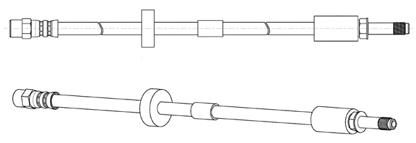 Flexible de frein CEF 512813