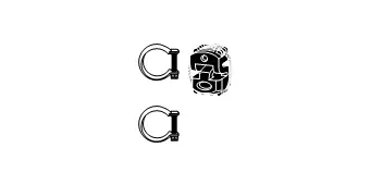Kit d'assemblage, catalyseur HJS 82 21 3160