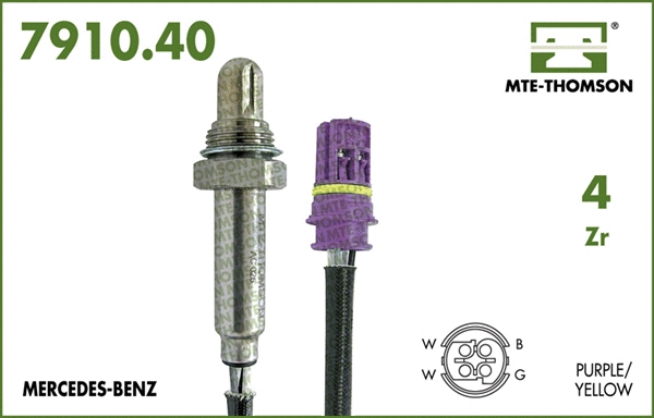 Sonde lambda MTE-THOMSON 7910.40.065