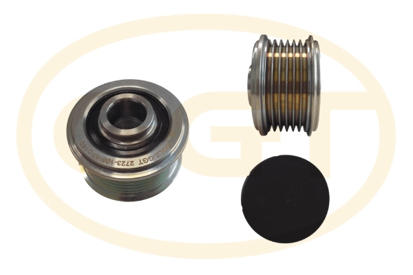 Poulie roue libre, alternateur GGT ARL160