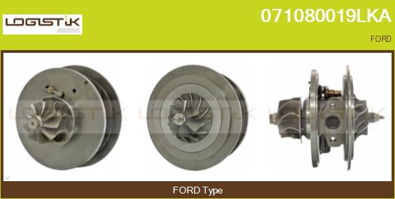 Groupe carter, turbocompresseur LGK 071080019LKA