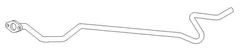 Tuyau d'échappement Vellerand 14558