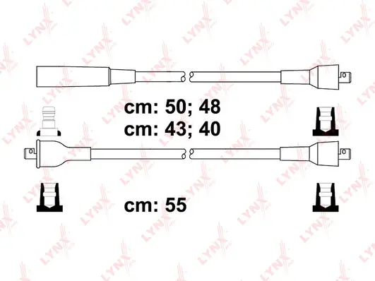 Kit de câbles d'allumage LYNXAUTO SPC4605
