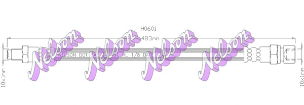 Flexible de frein KAWE H0601