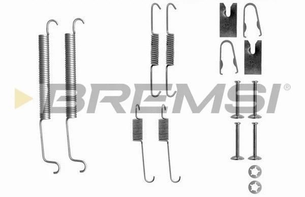 Kit d'accessoires, mâchoire de frein BREMSI SK0807