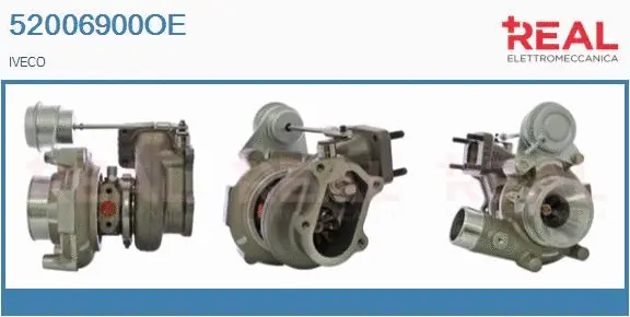 Turbocompresseur, suralimentation REAL 52006900OE