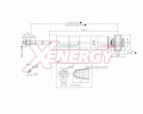 Amortisseur AP XENERGY X298343