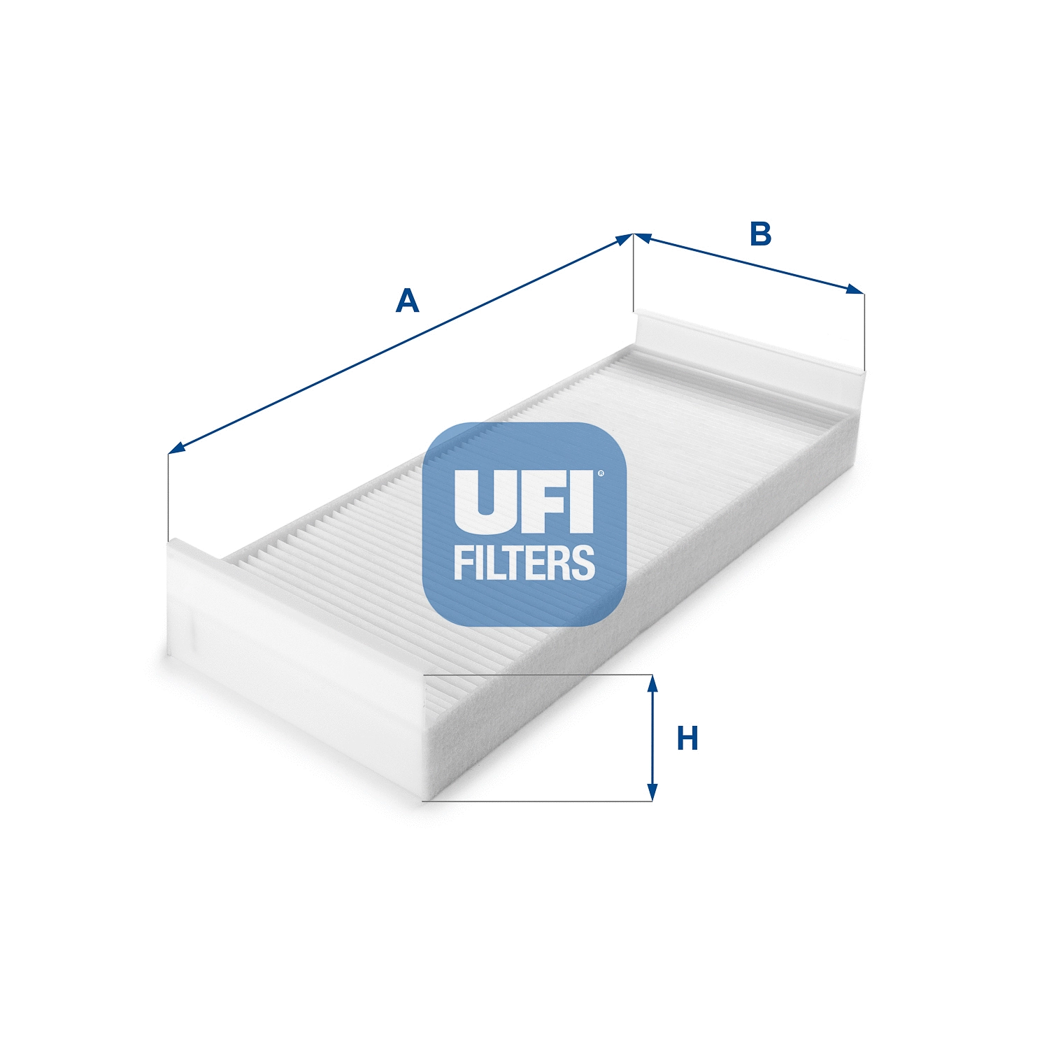Filtre, air de l'habitacle UFI 53.165.00