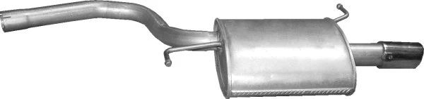 Silencieux arrière POLMO 01.125