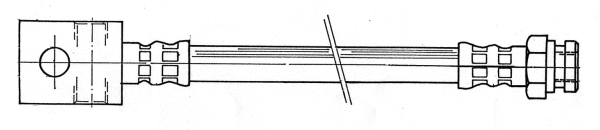 Flexible de frein CEF 510877