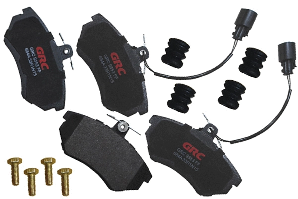 Kit de plaquettes de frein, frein à disque GRC - Ultra Brakes GMD684A