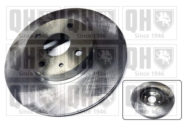 Disque de frein QUINTON HAZELL BDC4876