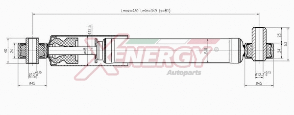 Amortisseur AP XENERGY X273343
