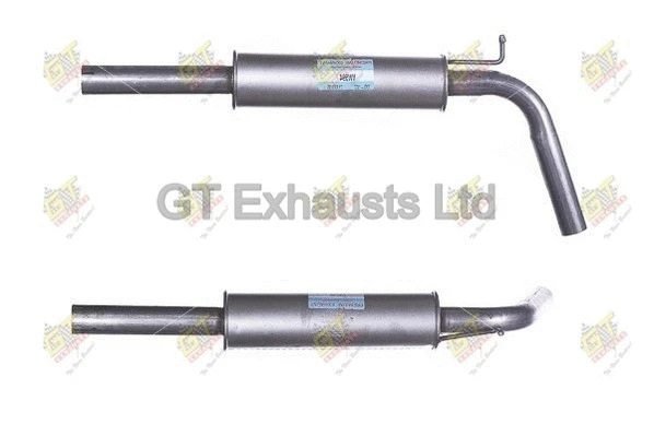 Silencieux central GT Exhausts GVW594