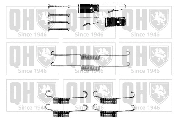 Kit d'accessoires, mâchoire de frein QUINTON HAZELL BFK382