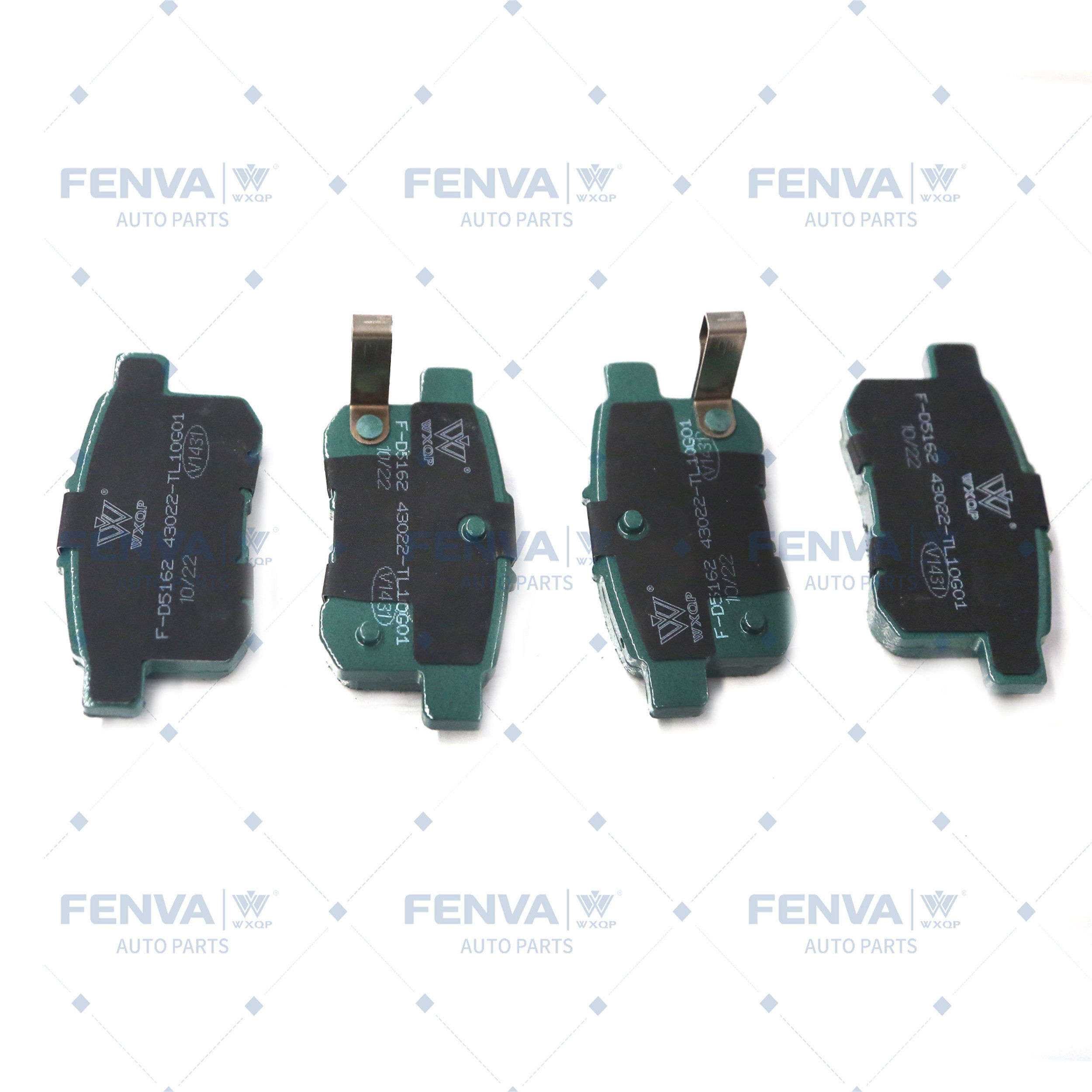 Kit de plaquettes de frein, frein à disque WXQP 42165
