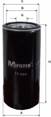 Filtre à huile MFILTER TF 660