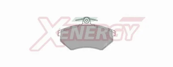 Kit de plaquettes de frein, frein à disque AP XENERGY X40446