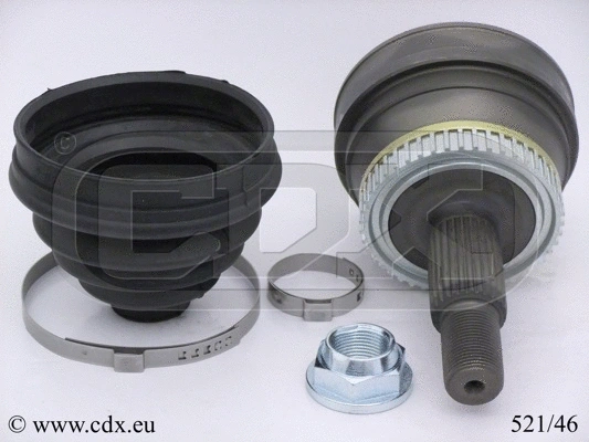 Jeu de joints, arbre de transmission CDX 521/46
