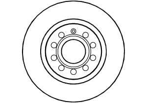Disque de frein ABTEX BD1088S