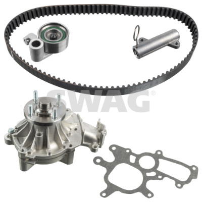 Pompe à eau + kit de courroie crantée SWAG 33 10 7656