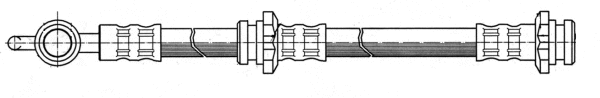 Flexible de frein CEF 510681