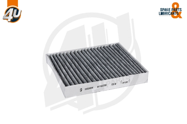 Filtre, air de l'habitacle 4U Autoparts 33526BW