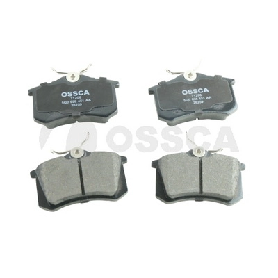 Kit de plaquettes de frein, frein à disque OSSCA 71206