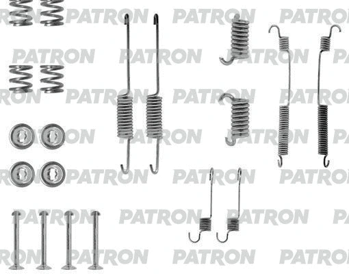 Kit d'accessoires, mâchoire de frein PATRON PSRK0112