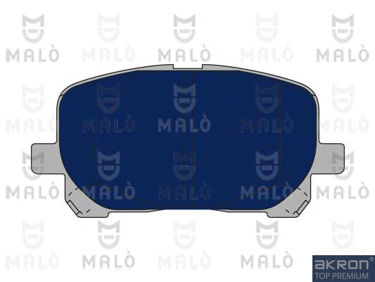 Kit de plaquettes de frein, frein à disque AKRON-MALÒ 1050745