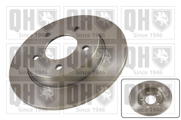 Disque de frein QUINTON HAZELL BDC5491