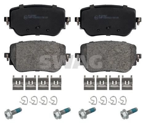 Kit de plaquettes de frein, frein à disque SWAG 33 10 7499