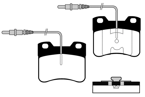 Kit de plaquettes de frein, frein à disque RAICAM RA.0343.0