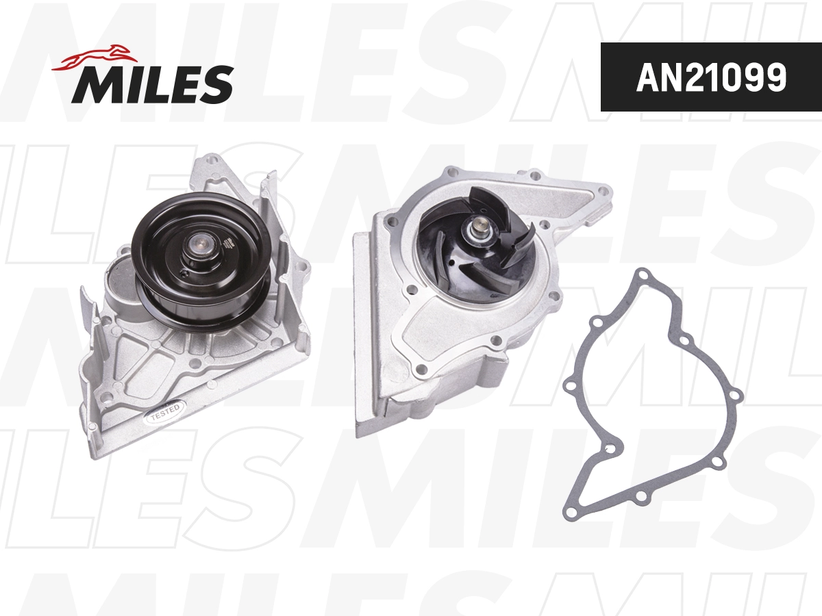 Pompe à eau, refroidissement du moteur MILES AN21099