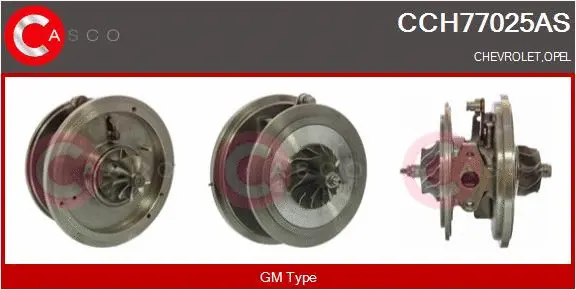Groupe carter, turbocompresseur CASCO CCH77025AS