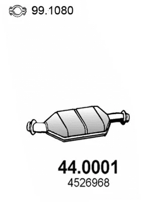 Catalyseur ASSO 44.0001