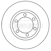 Disque de frein BORG & BECK BBD4618