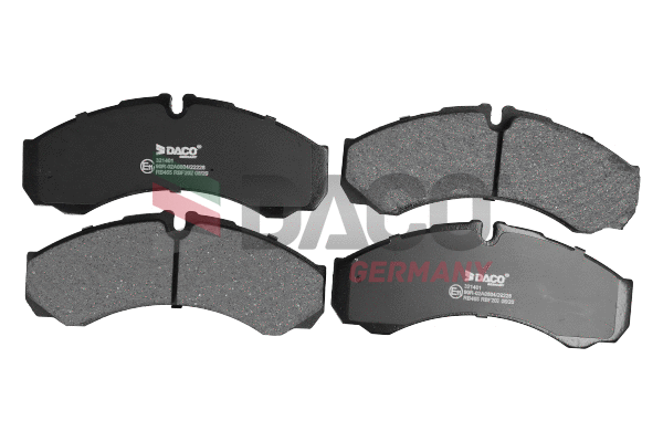 Kit de plaquettes de frein, frein à disque DACO Germany 321401