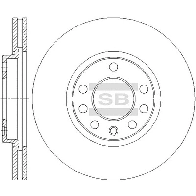 Disque de frein Hi-Q SD5110