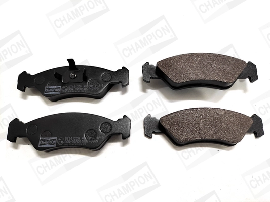 Kit de plaquettes de frein, frein à disque CHAMPION 571412CH